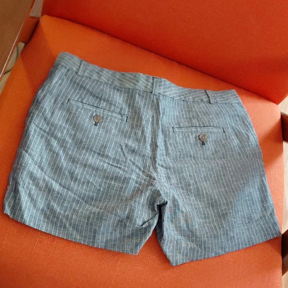 Banana Republic Blue and White Striped Garment